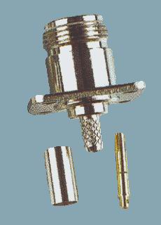 N FEMALE CRIMP PANEL RECEP