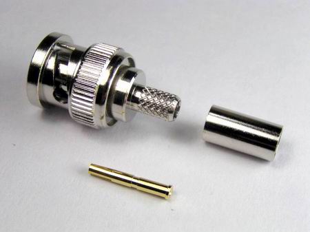 BNC REVERSE POLARITY MALE 