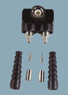 RIGHT ANGLE BNC Y CRIMP (R