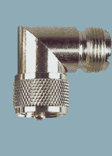 RIGHT ANGLE UHF MALE TO FE