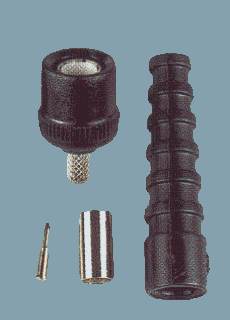 BNC MALE CRIMP ON IF TYPE
