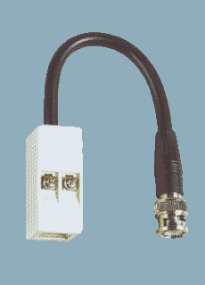 BNC MALE-RJ11 OR RJ45 WITH
