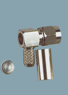 RIGHT ANGLE SMA MALE CRIMP TYPE