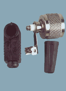 RIGHT ANGLE UHF MALE SOLDE
