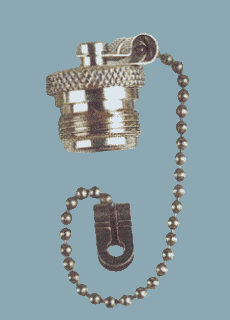 N FEMALE CAP WITH CHAIN