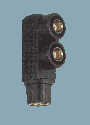 BNC F STYLE ADAPTOR (M/F/F