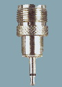 UHF FEMALE TO 3.5 PHONE PL