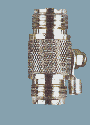 UHF DOUBLE FEMALE W/GROUND
