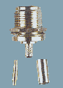 N FEMALE CRIMP TYPE BULKHE