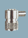 RIGHT ANGLE UHF MALE TWIST